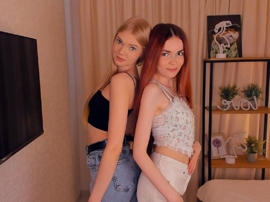 KeeleyAndGuineve Nude